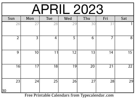 april 23 calendar